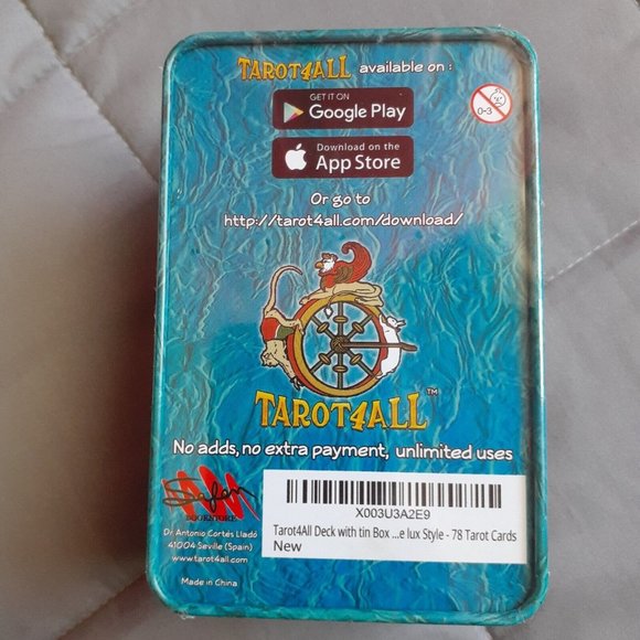 Tarot4All Beginners Tarot Card Deck Set With Guide Book in APP - Picture 6 of 6